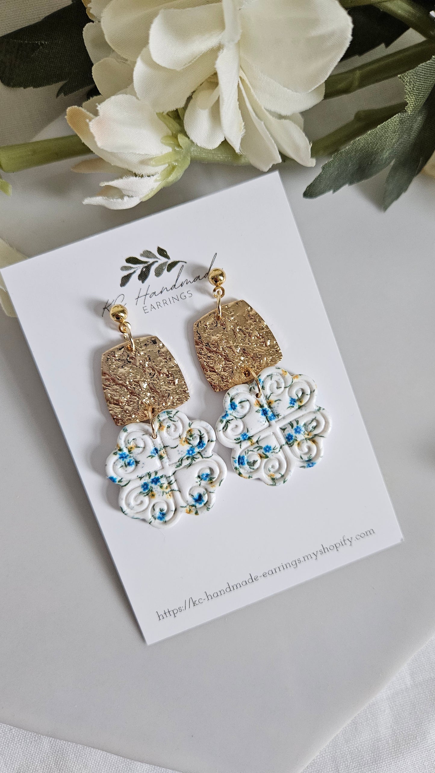 Hmong Heart with Large Gold charm