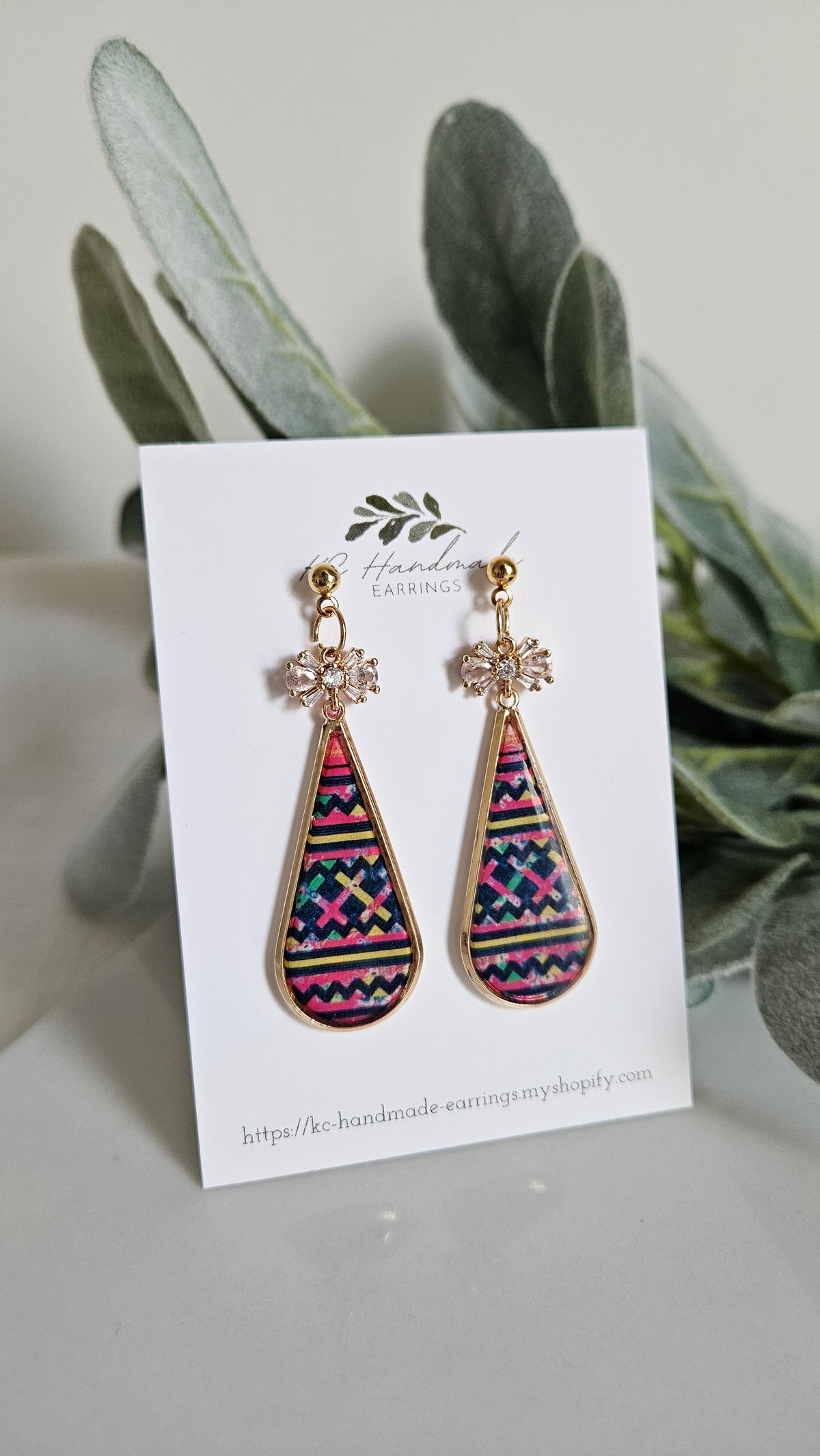 Hmong Leng Blue Teardrop