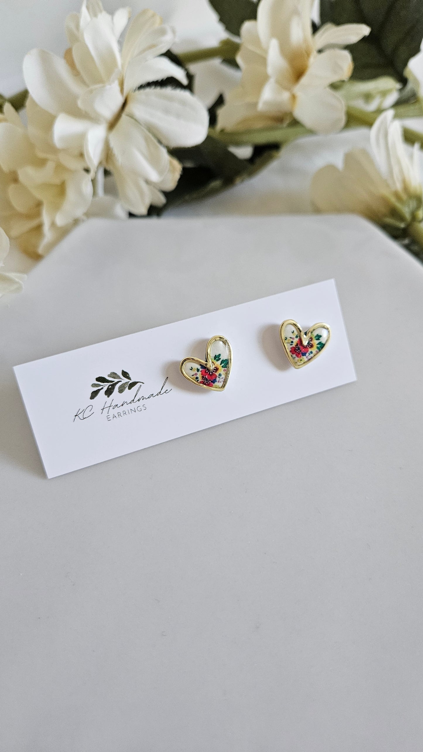 Thai Lis Loos Heart Stud