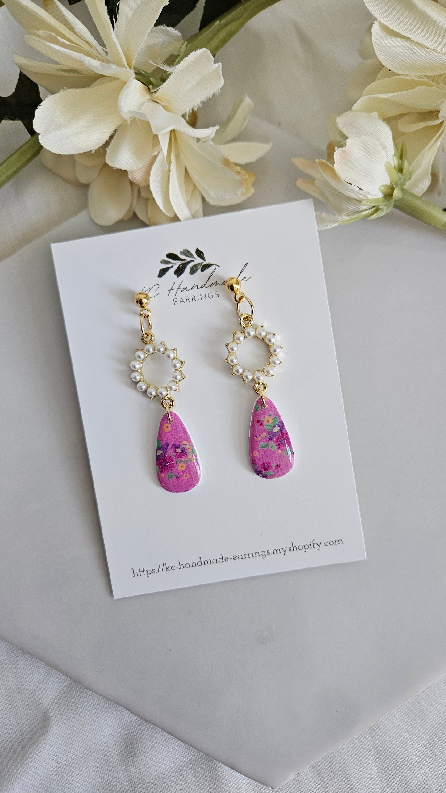 Pink Mev Teb Dangle Dangle
