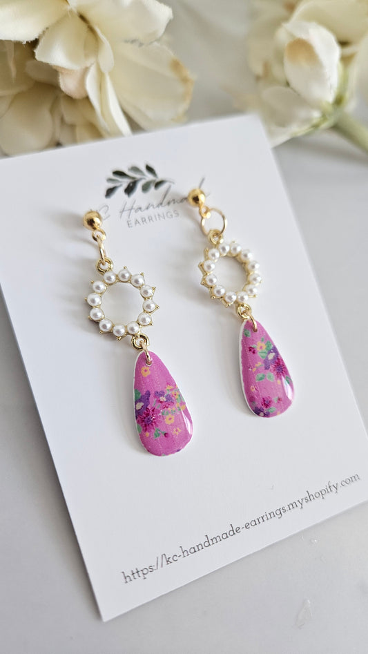 Pink Mev Teb Dangle Dangle