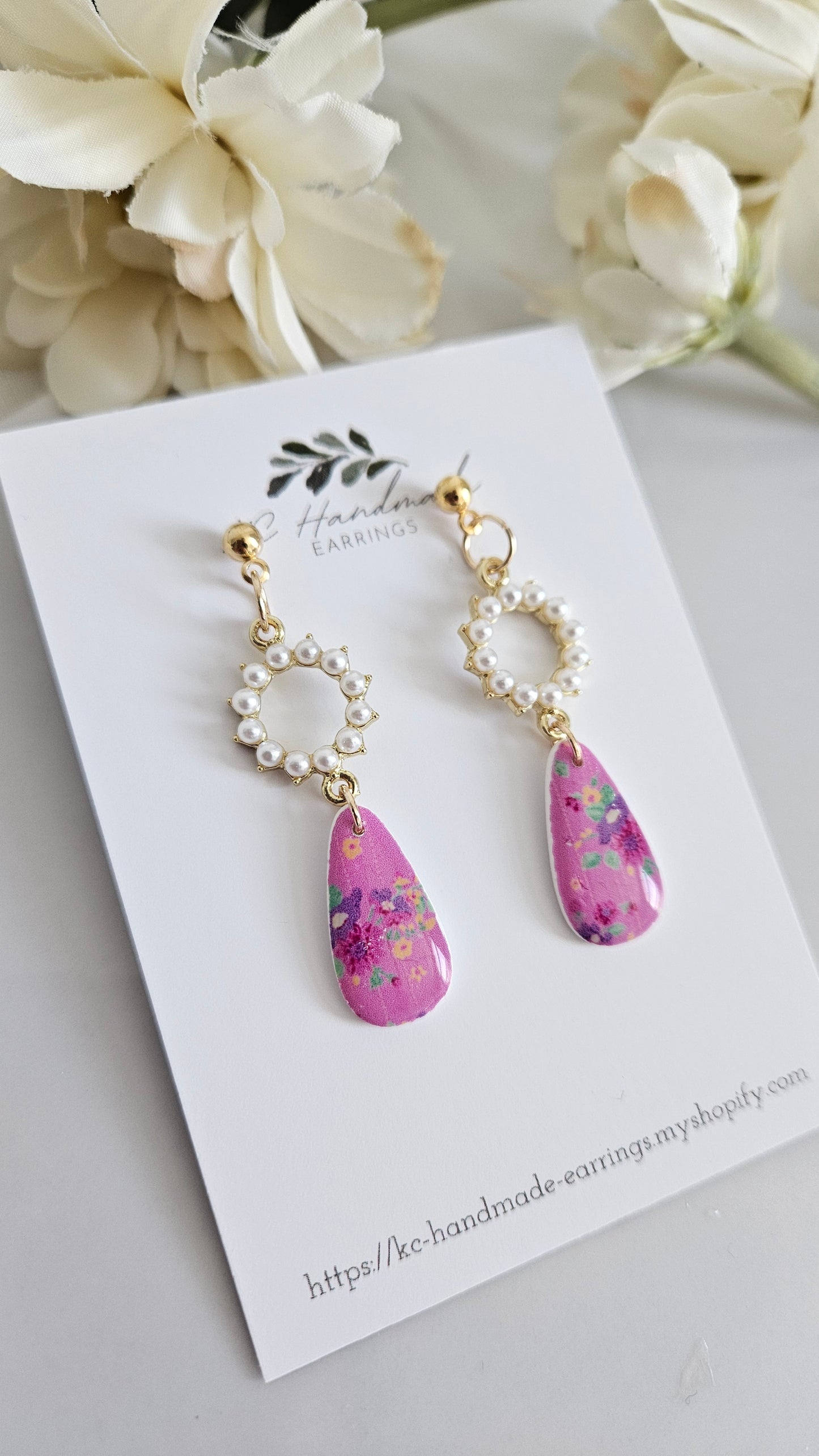 Pink Mev Teb Dangle Dangle