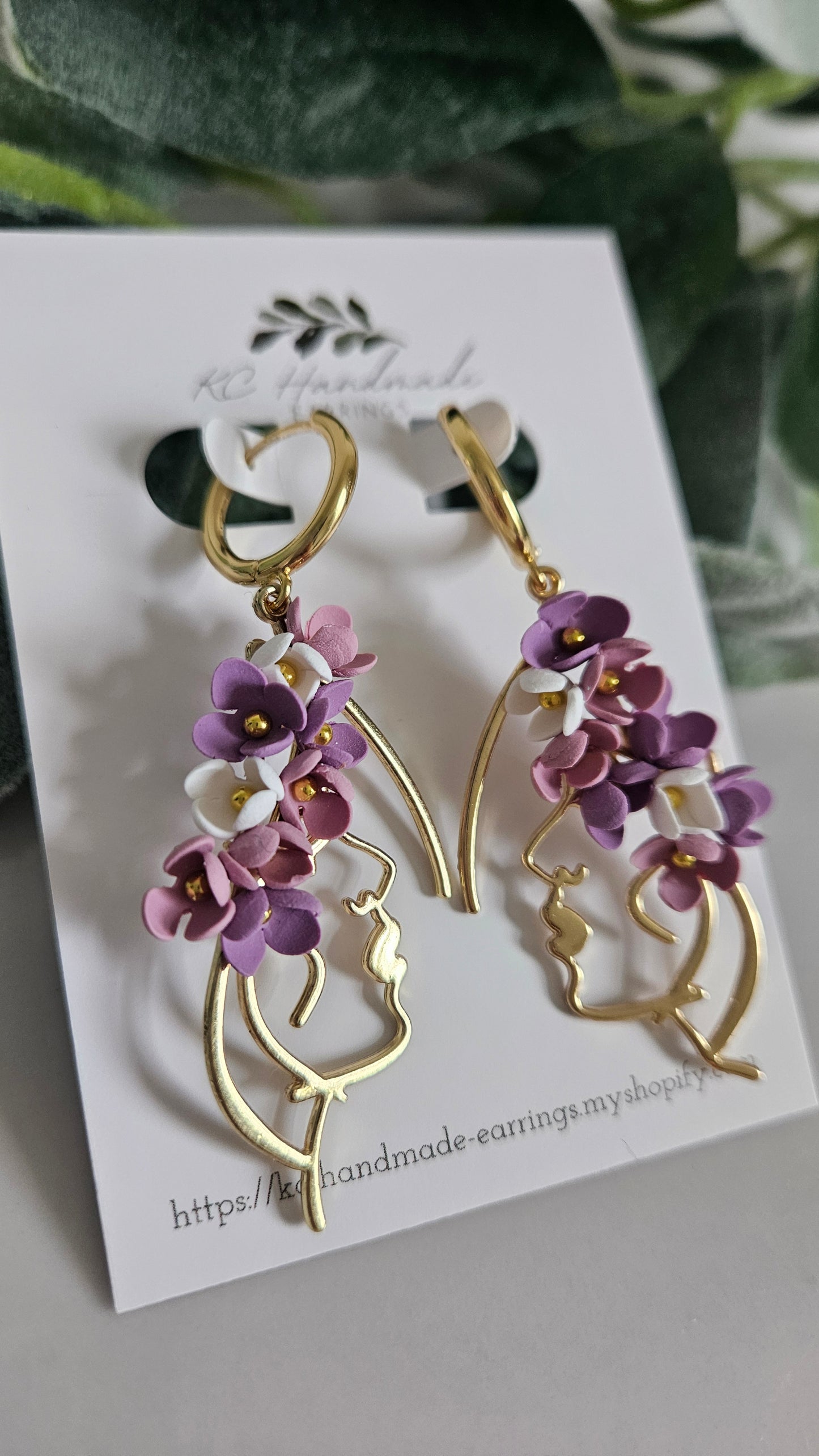 Floral Women Dangle
