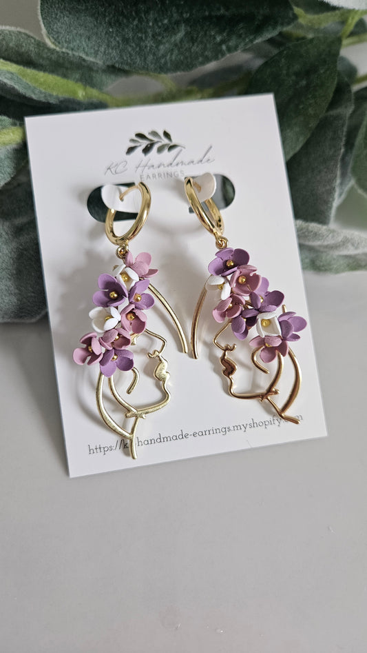Floral Women Dangle