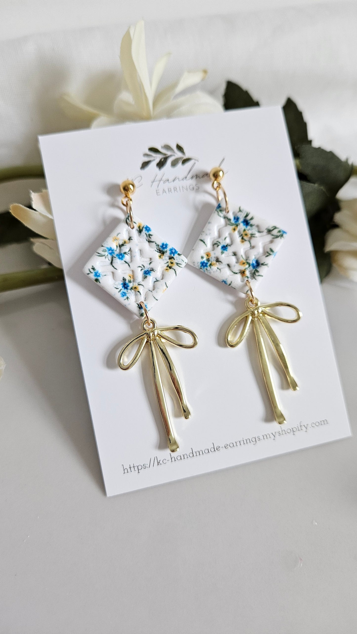 Hmong House with Gold Bow