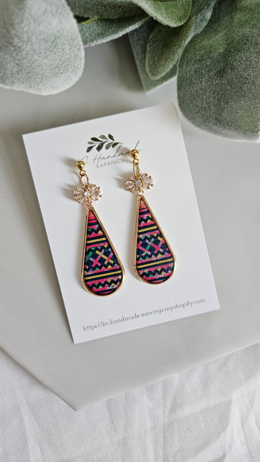 Hmong Leng Blue Teardrop